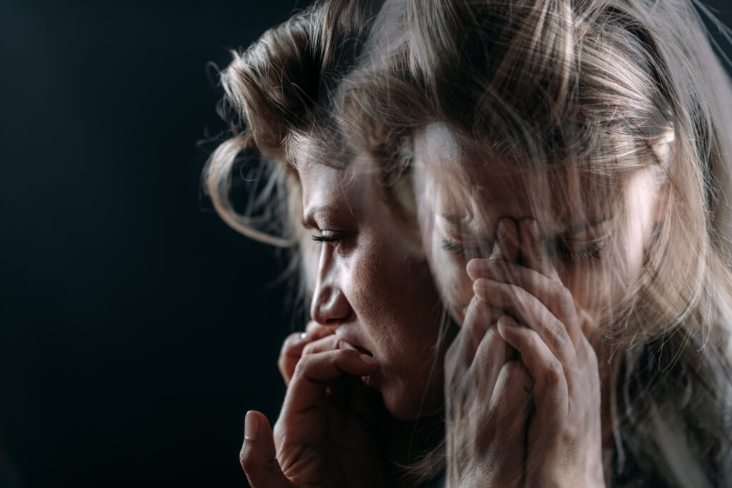 Ptsd,-,Post,Traumatic,Stress,Disorder,,Woman,With,Mental,Health